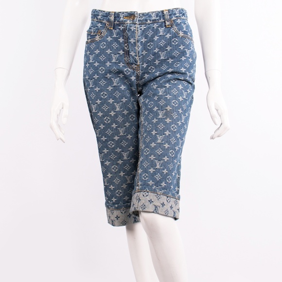 Louis Vuitton Monogram FR38 Denim Short - Picture 2 of 8